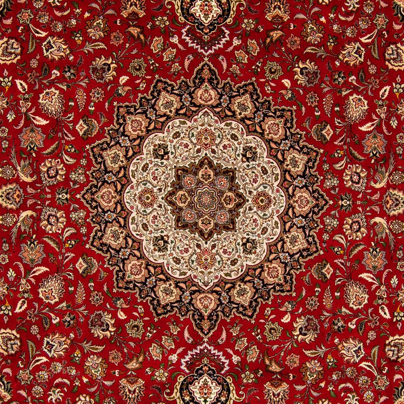 Perzisch tapijt - Tabriz - Royal - 396 x 302 cm - donkerrood
