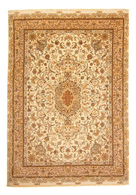 Perzisch tapijt - Tabriz - Royal - 350 x 251 cm - lichtbruin
