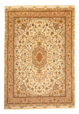 Perzisch tapijt - Tabriz - Royal - 350 x 251 cm - lichtbruin