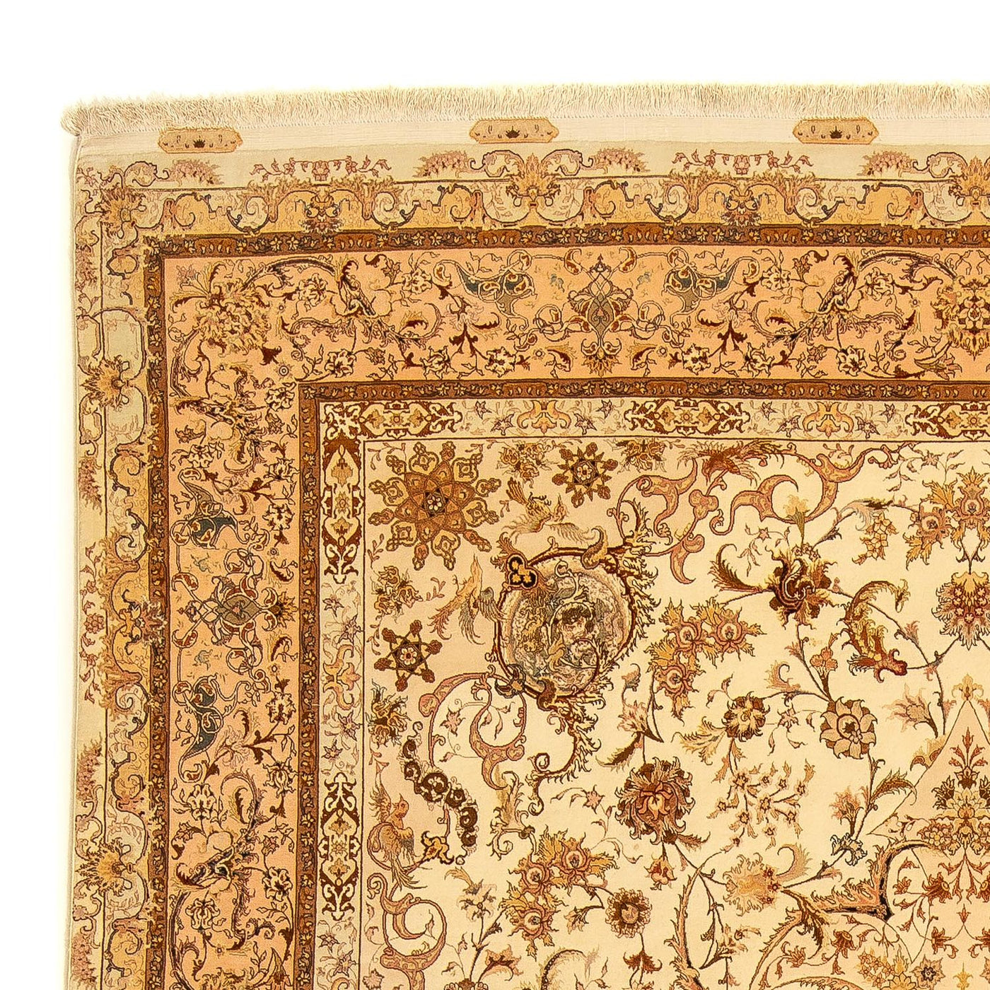 Tabriz - 50 Raj Tapijt 350x251cm - Perzisch tapijt