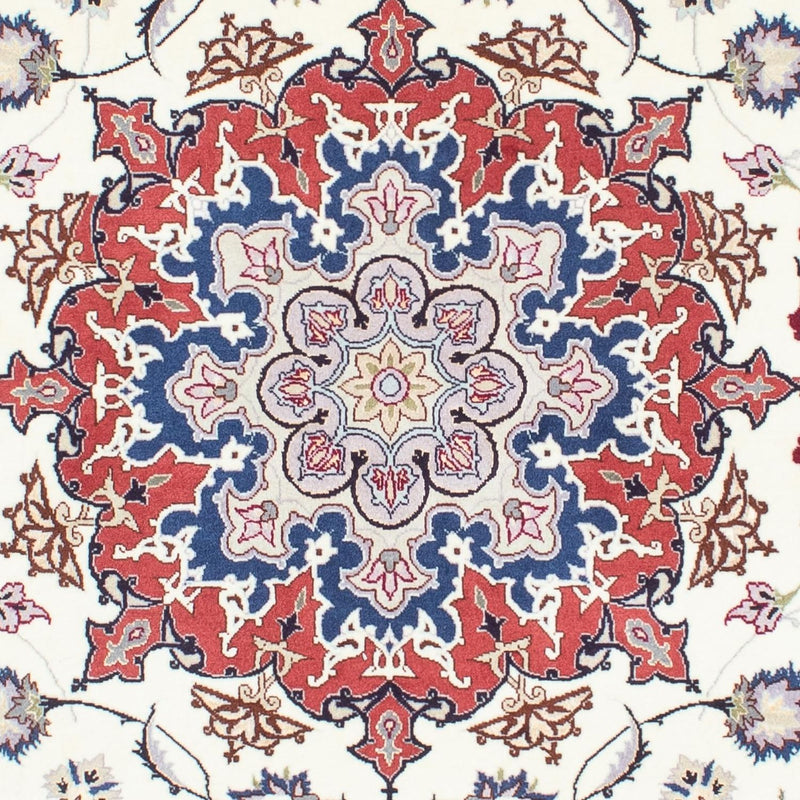 Perzisch tapijt - Tabriz - Royal - 194 x 154 cm - beige