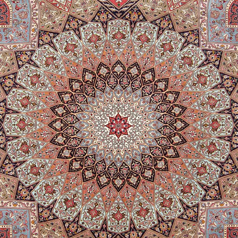 Perzisch tapijt - Tabriz - Royal - 297 x 255 cm - veelkleurig