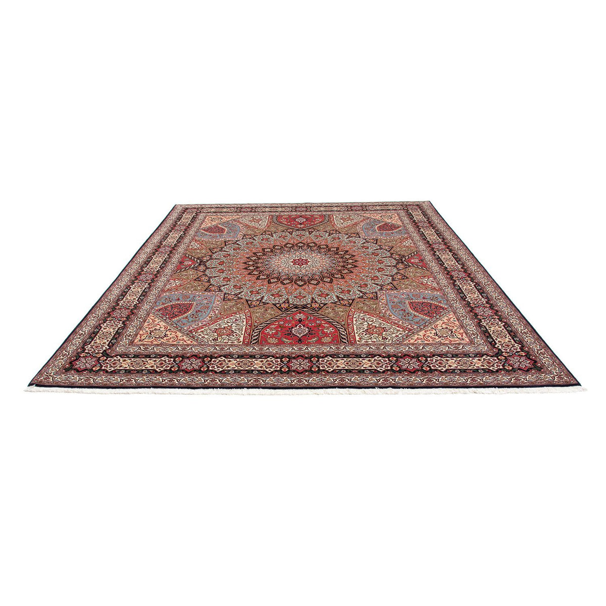 Perzisch tapijt - Tabriz - Royal - 297 x 255 cm - veelkleurig