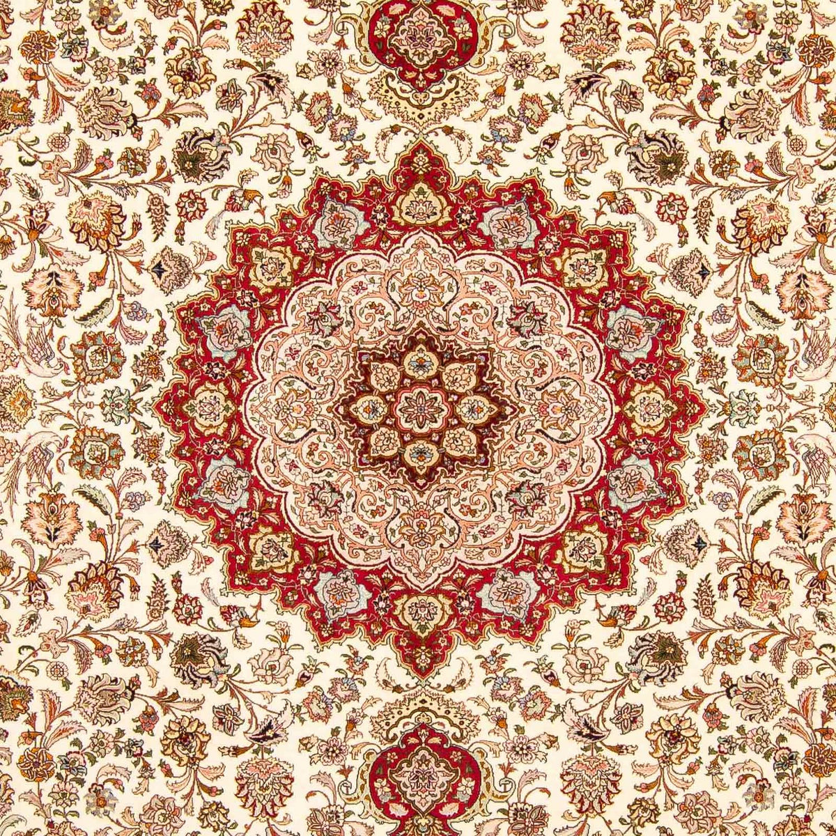 Perzisch tapijt - Tabriz - Royal - 400 x 302 cm - rood