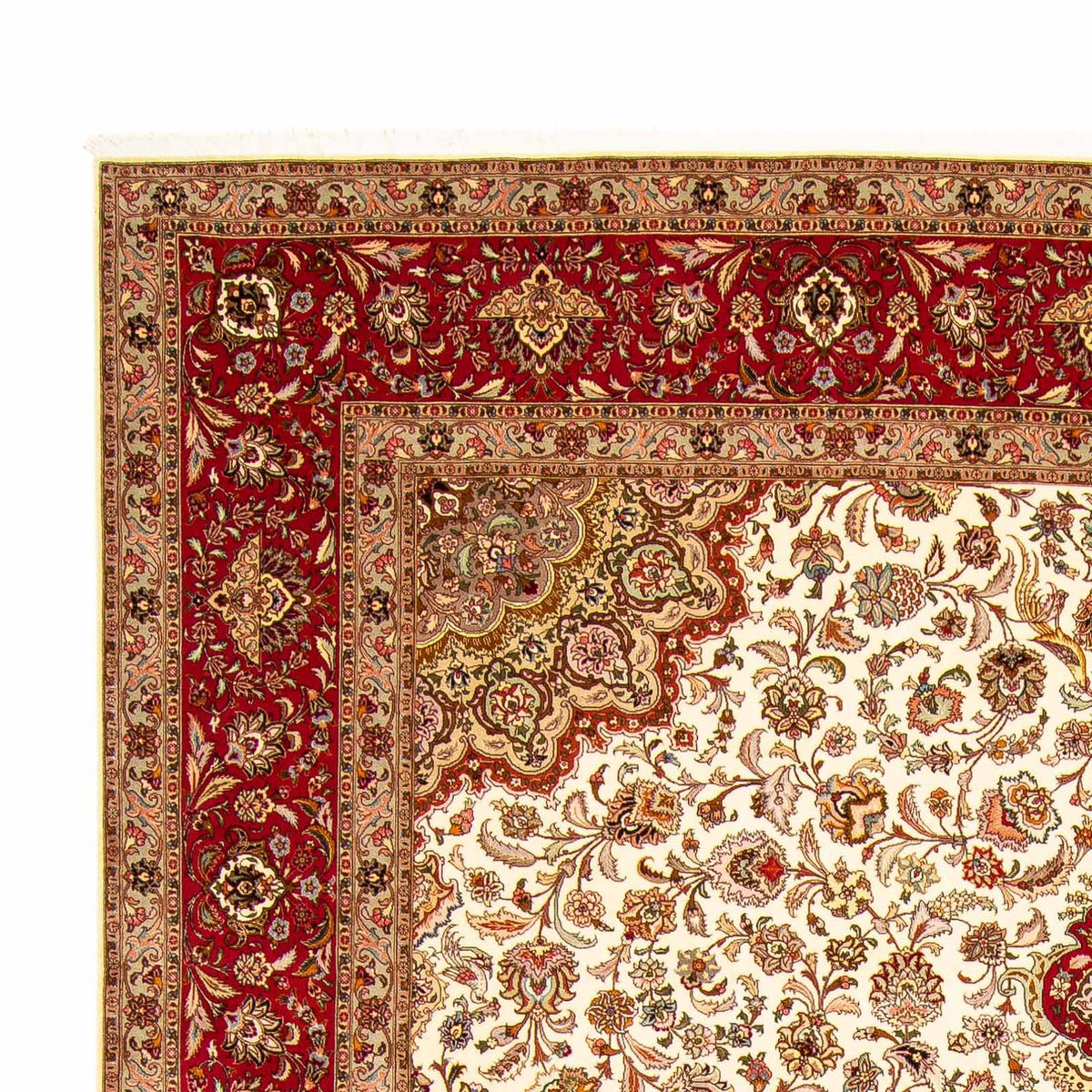 Perzisch tapijt - Tabriz - Royal - 400 x 302 cm - rood