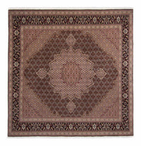 Perzisch tapijt - Tabriz - Royal vierkant  - 248 x 245 cm - bruin