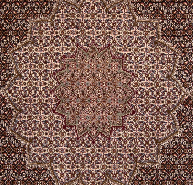 Perzisch tapijt - Tabriz - Royal vierkant  - 248 x 245 cm - bruin