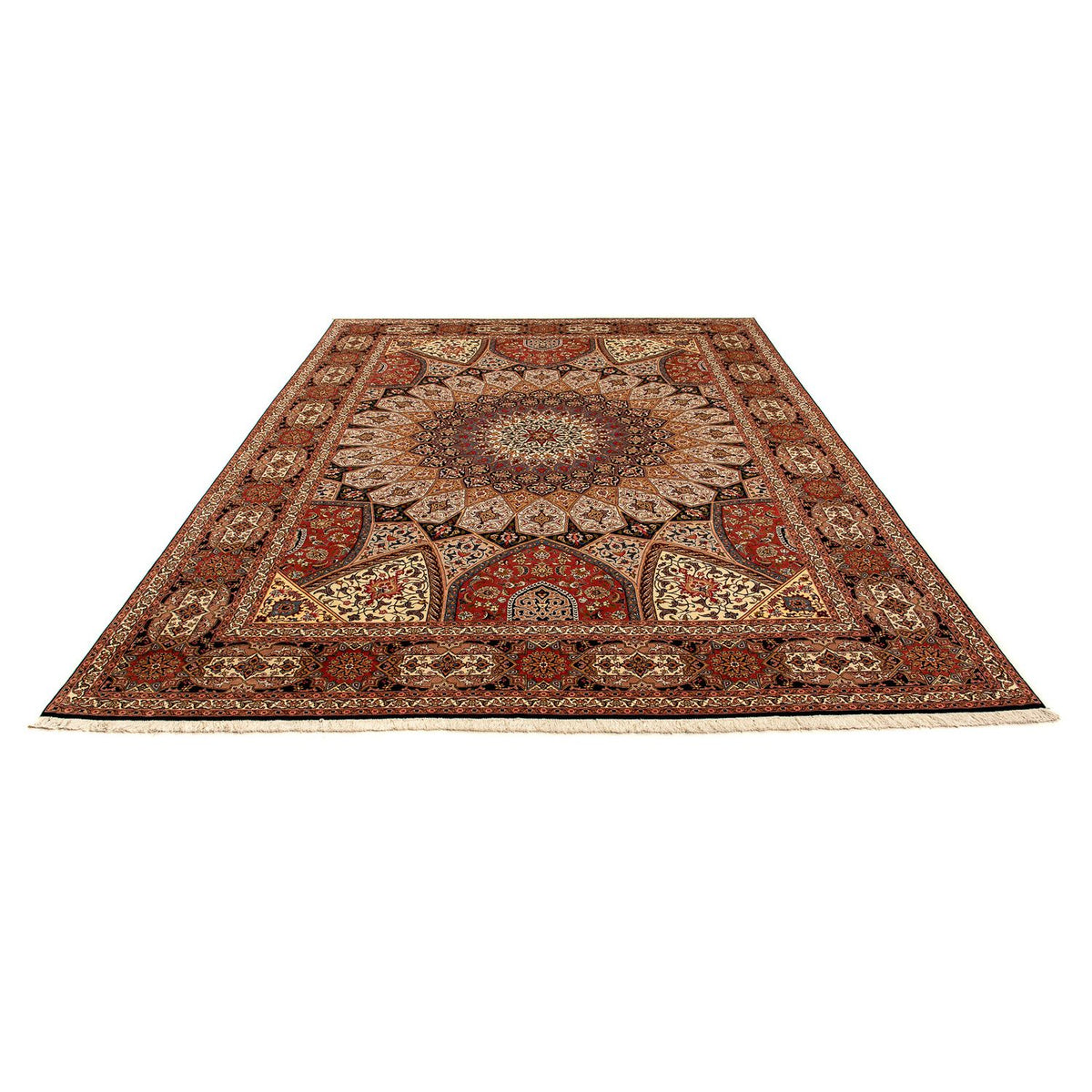 Perzisch tapijt - Tabriz - Royal - 351 x 253 cm - veelkleurig