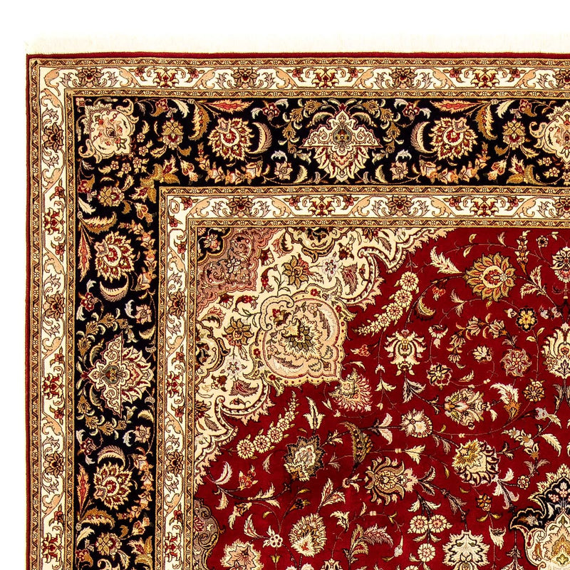 Perzisch tapijt - Tabriz - Royal - 353 x 254 cm - donkerrood