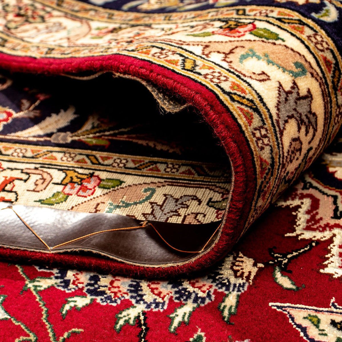 Perzisch tapijt - Tabriz - Royal - 353 x 254 cm - donkerrood