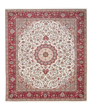 Perzisch tapijt - Tabriz - Royal - 299 x 251 cm - beige