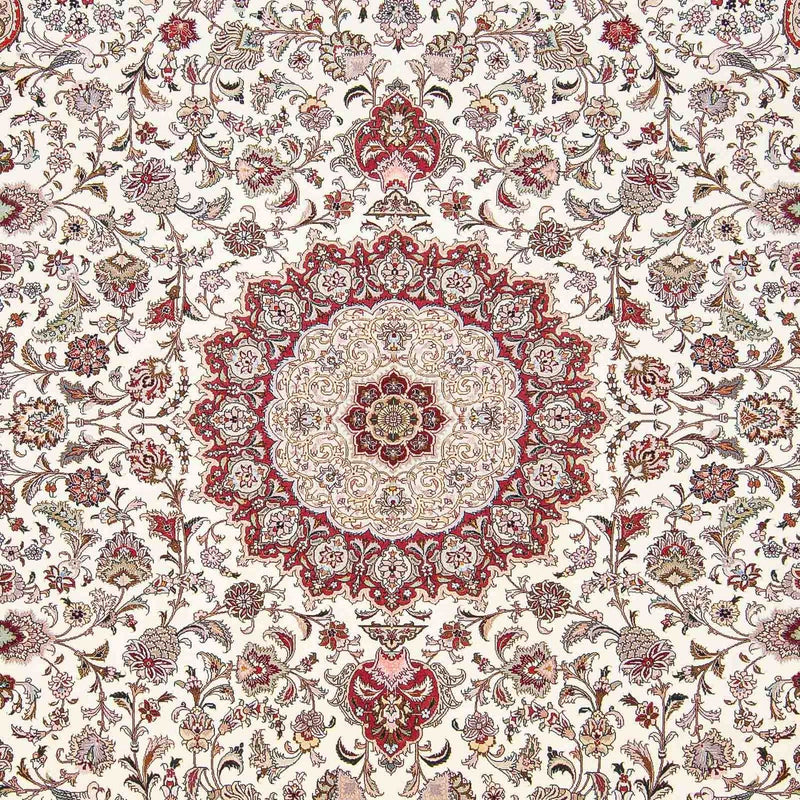 Perzisch tapijt - Tabriz - Royal - 299 x 251 cm - beige