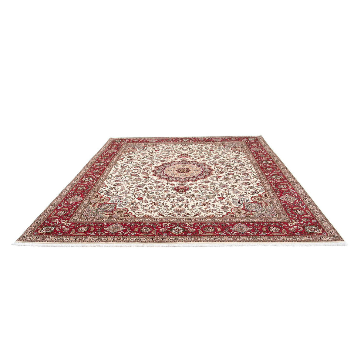 Perzisch tapijt - Tabriz - Royal - 299 x 251 cm - beige