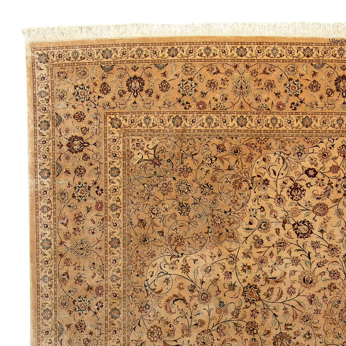 Perzisch tapijt - Ghom - 354 x 243 cm - veelkleurig