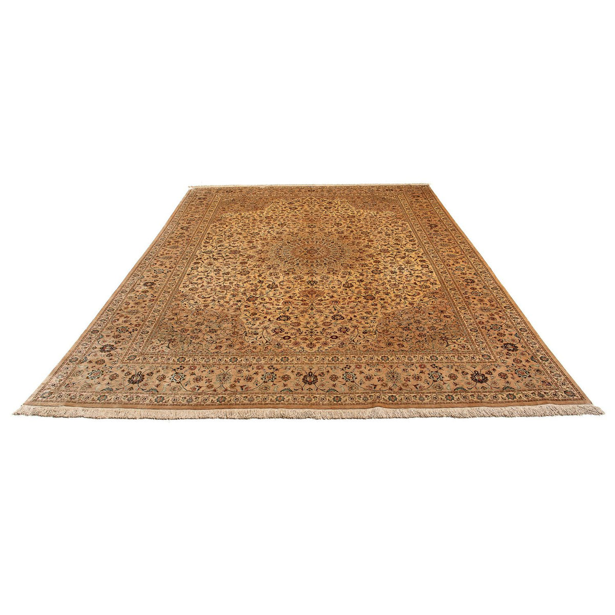 Perzisch tapijt - Ghom - 354 x 243 cm - veelkleurig