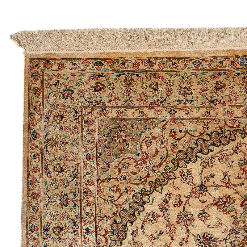 Perzisch tapijt - Ghom - 195 x 131 cm - beige