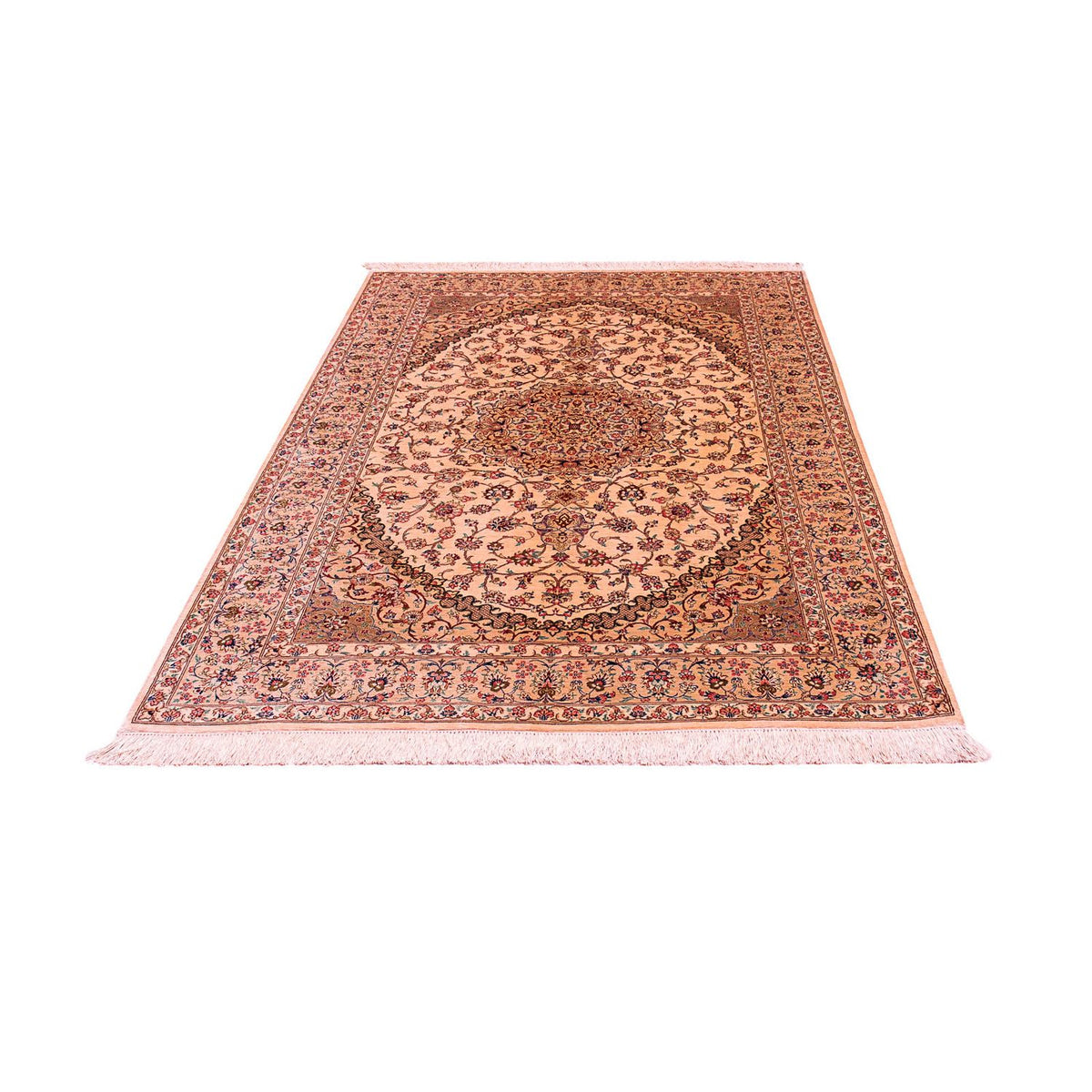 Perzisch tapijt - Ghom - 195 x 131 cm - beige