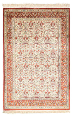 Perzisch tapijt - Ghom - 158 x 107 cm - beige