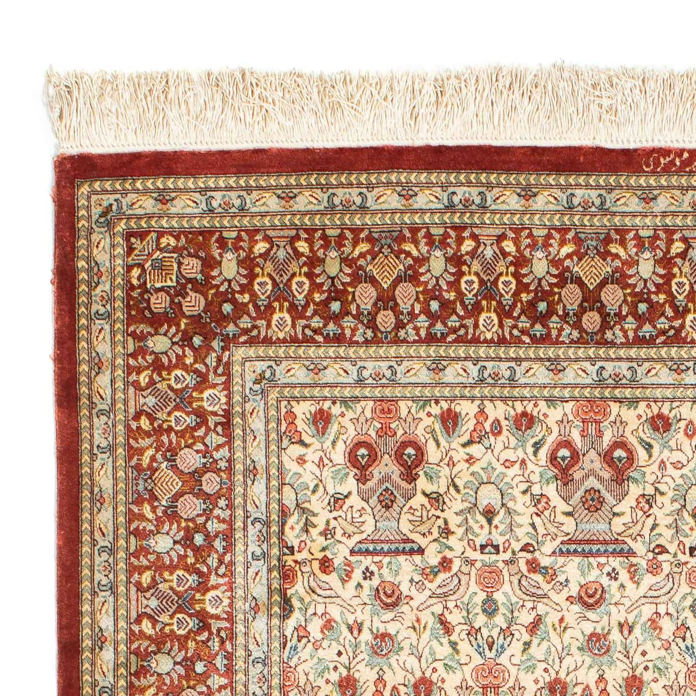 Qom Tapijt 158x107cm - Perzisch tapijt