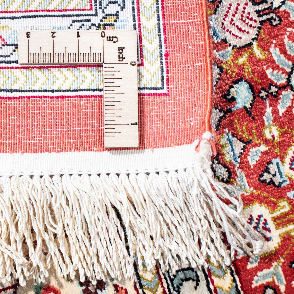 Perzisch tapijt - Ghom - 158 x 107 cm - beige