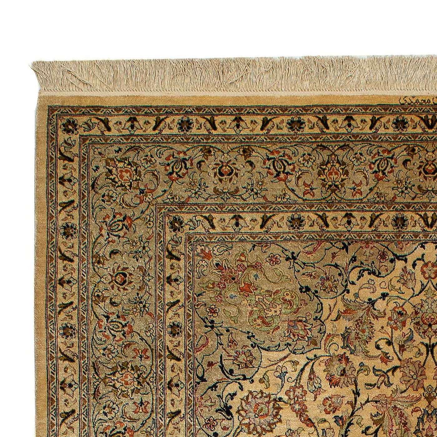 Qom Tapijt 204x129cm - Perzisch tapijt