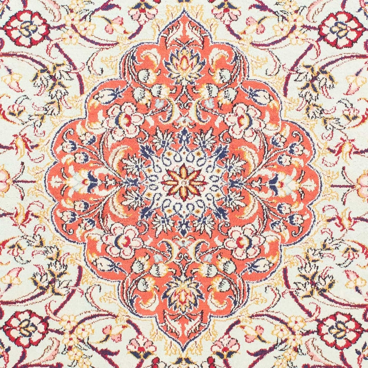 Perzisch tapijt - Ghom - 152 x 105 cm - licht rood