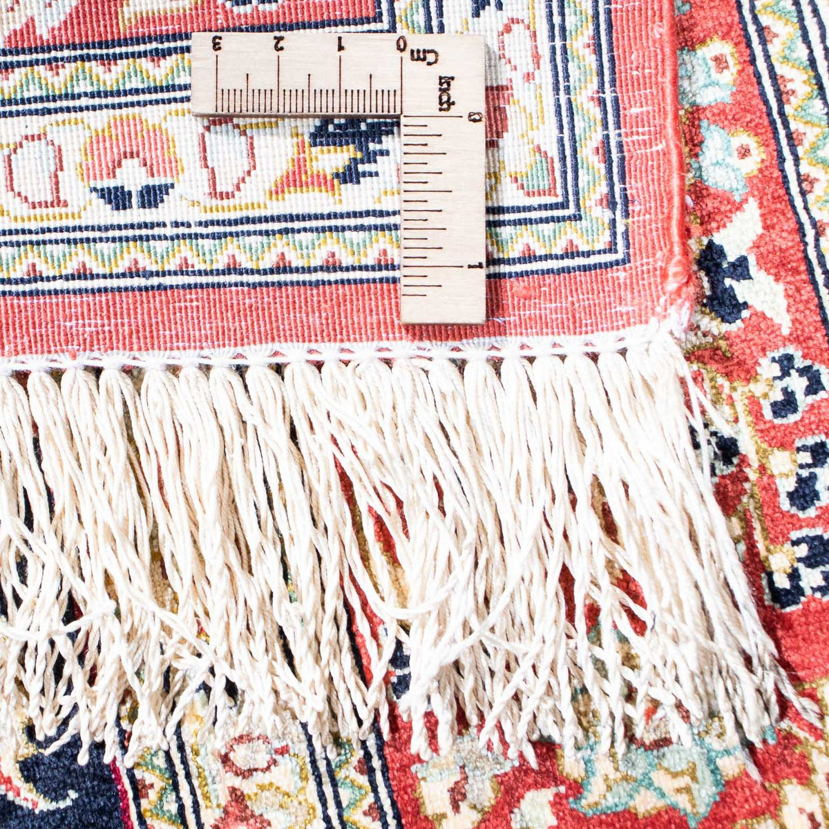 Perzisch tapijt - Ghom - 148 x 98 cm - donkerblauw