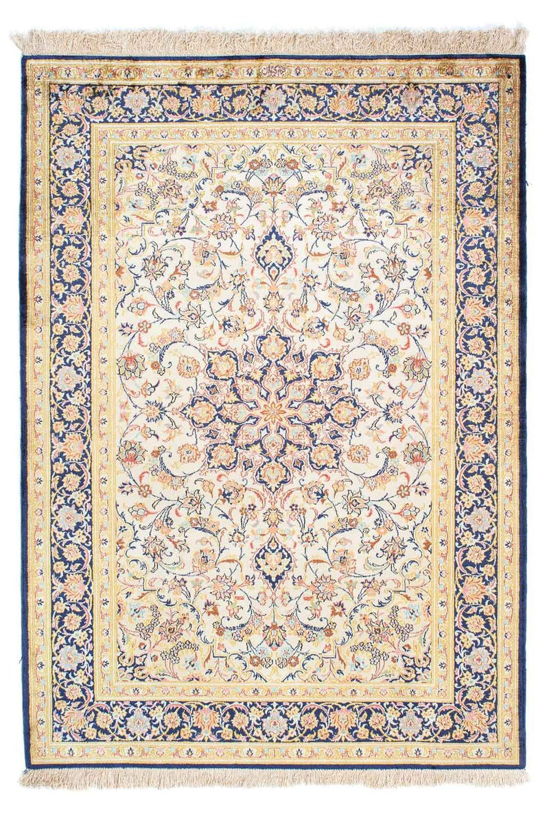 Perzisch tapijt - Ghom - 152 x 102 cm - beige