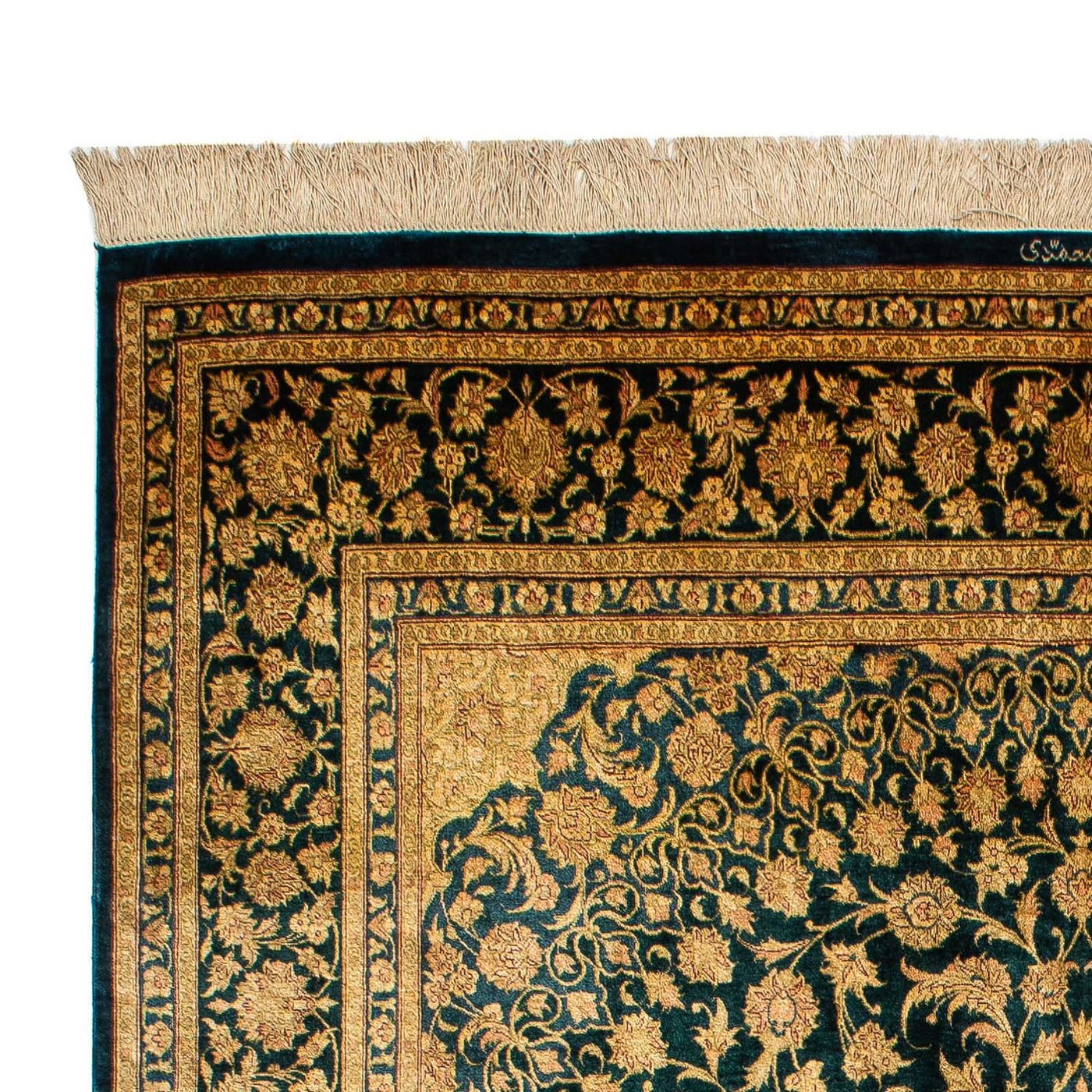 Qom zijde Tapijt 216x132cm - Perzisch tapijt