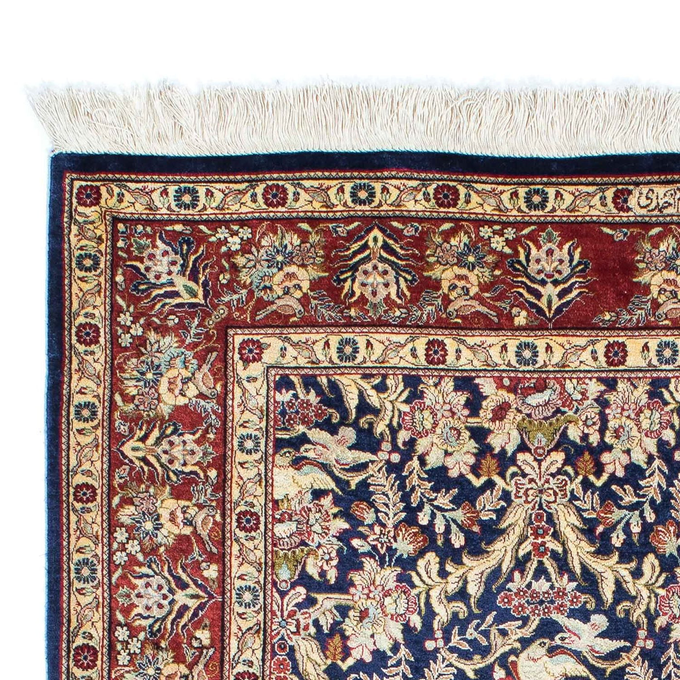 Qom Tapijt 154x98cm - Perzisch tapijt