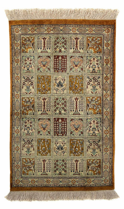 Qom Tapijt 50x76cm - Perzisch tapijt