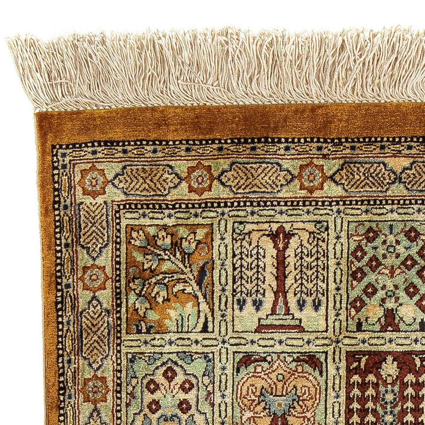Qom Tapijt 76x50cm - Perzisch tapijt