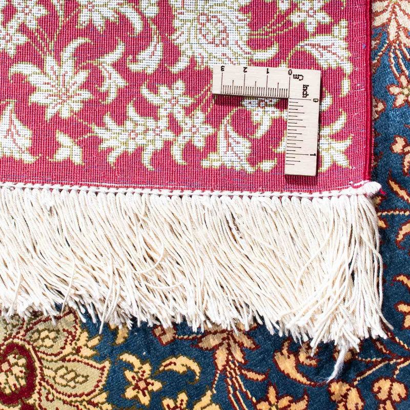 Perzisch tapijt - Ghom - 123 x 78 cm - lichtblauw