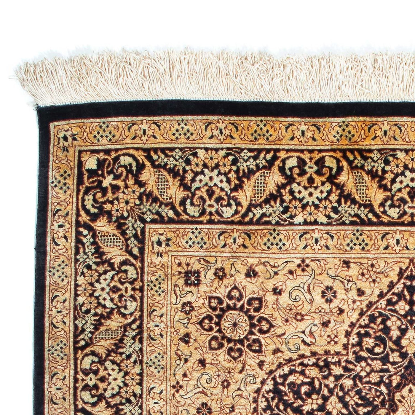 Qom Tapijt 120x76cm - Perzisch tapijt