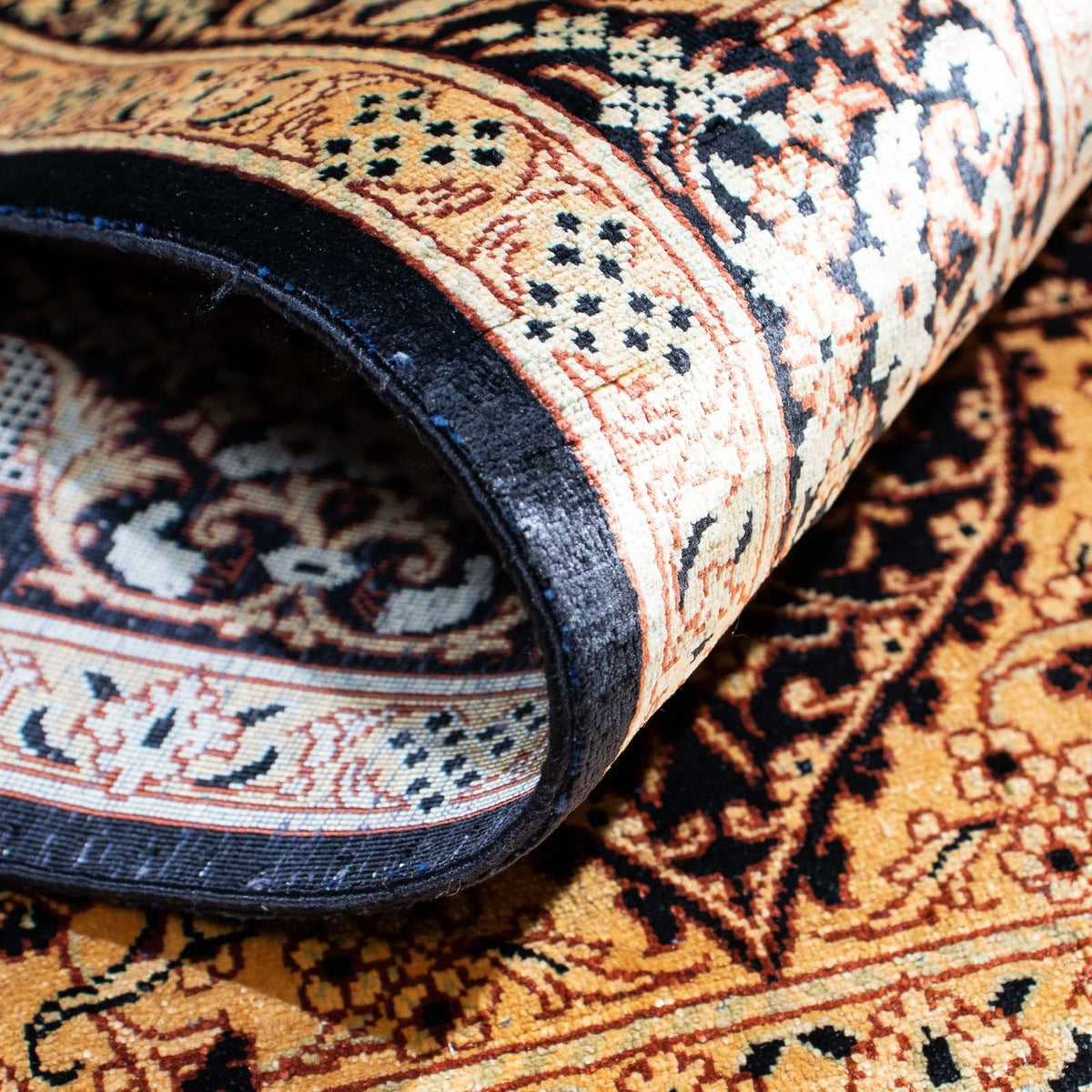 Perzisch tapijt - Ghom - 120 x 76 cm - lichtbruin