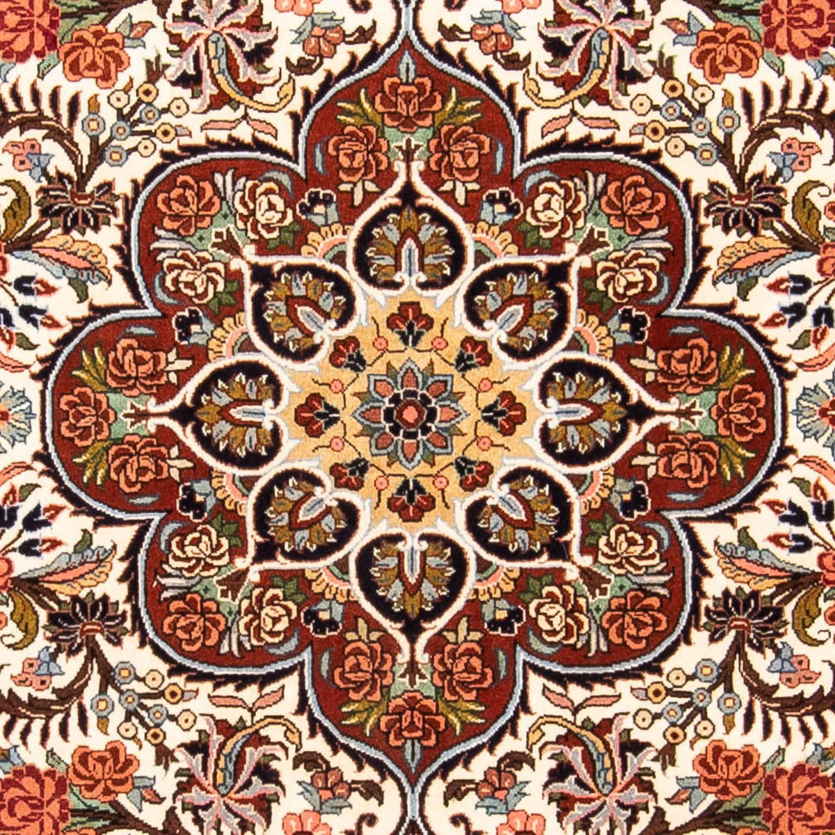 Perzisch tapijt - Bijar - 232 x 173 cm - beige