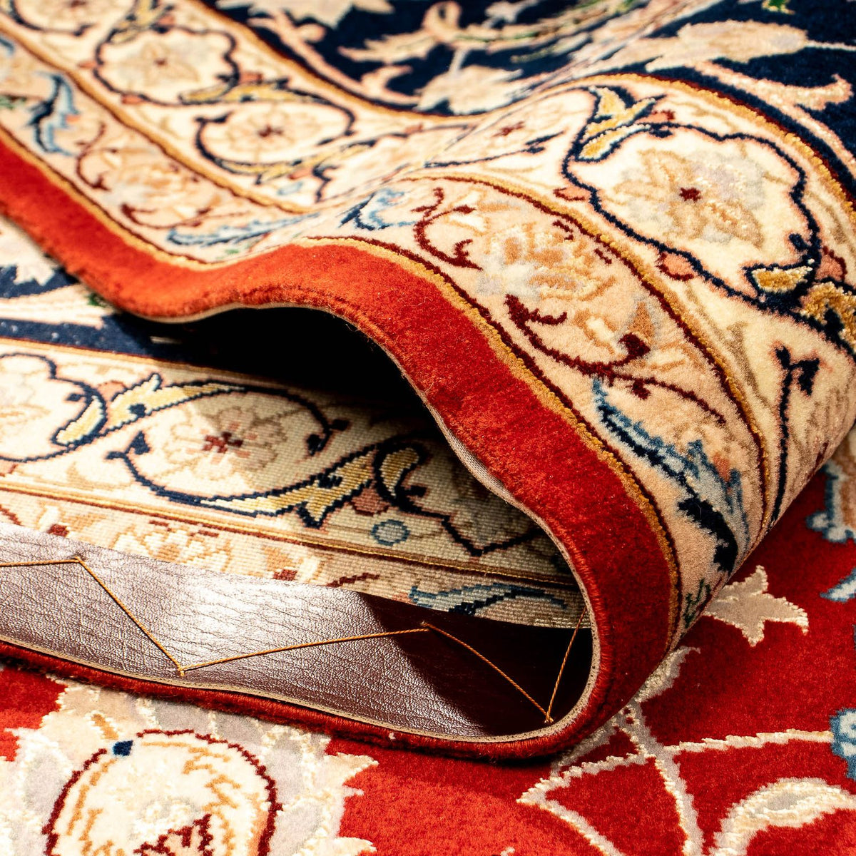 Perzisch tapijt - Isfahan - Premium - 357 x 249 cm - donkerrood