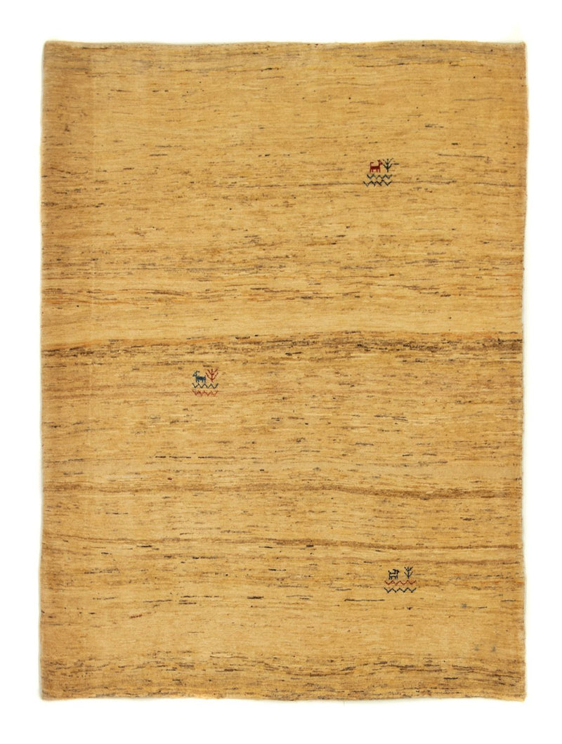 Gabbeh Tapijt - Loribaft Perzisch - 167 x 124 cm - goud