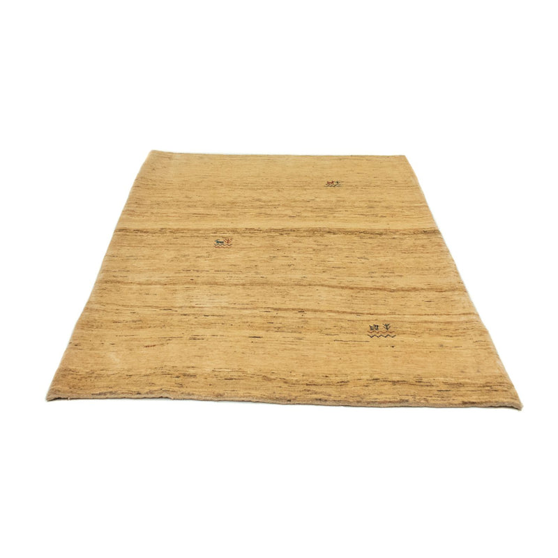 Gabbeh Tapijt - Loribaft Perzisch - 167 x 124 cm - goud