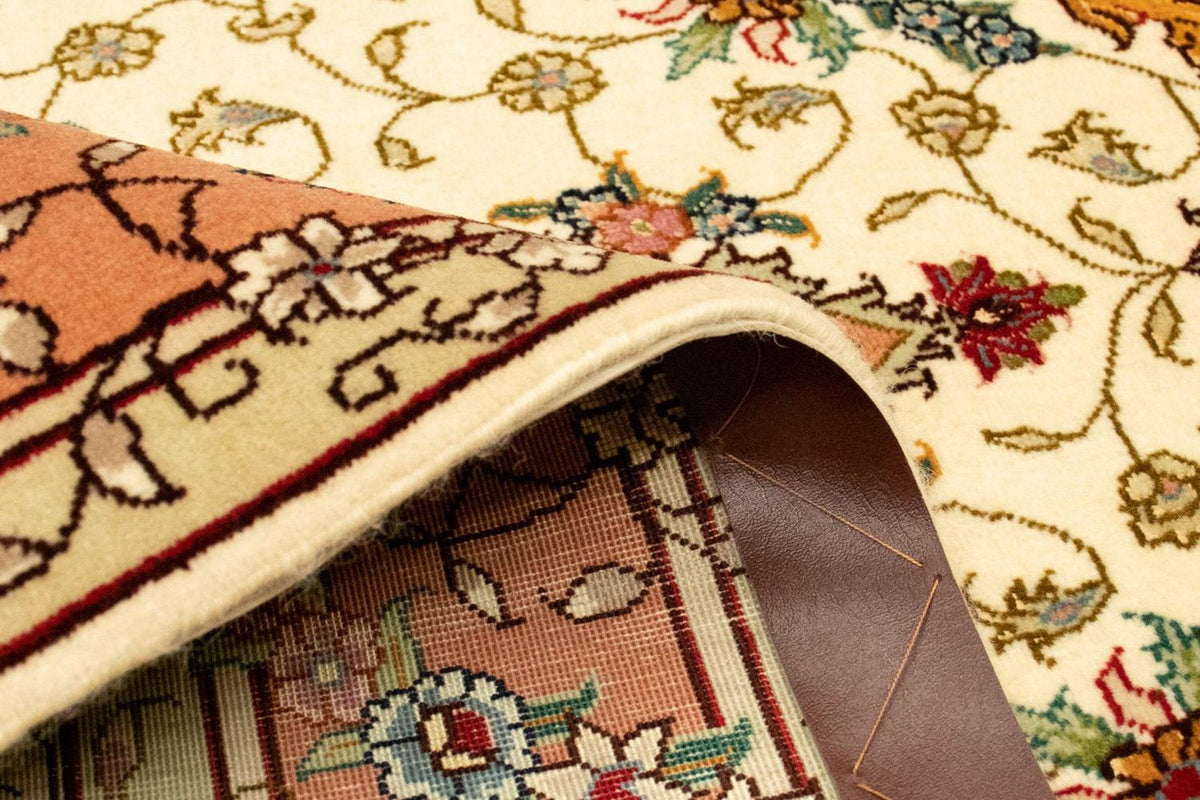 Perzisch tapijt - Tabriz - Royal - 152 x 100 cm - beige