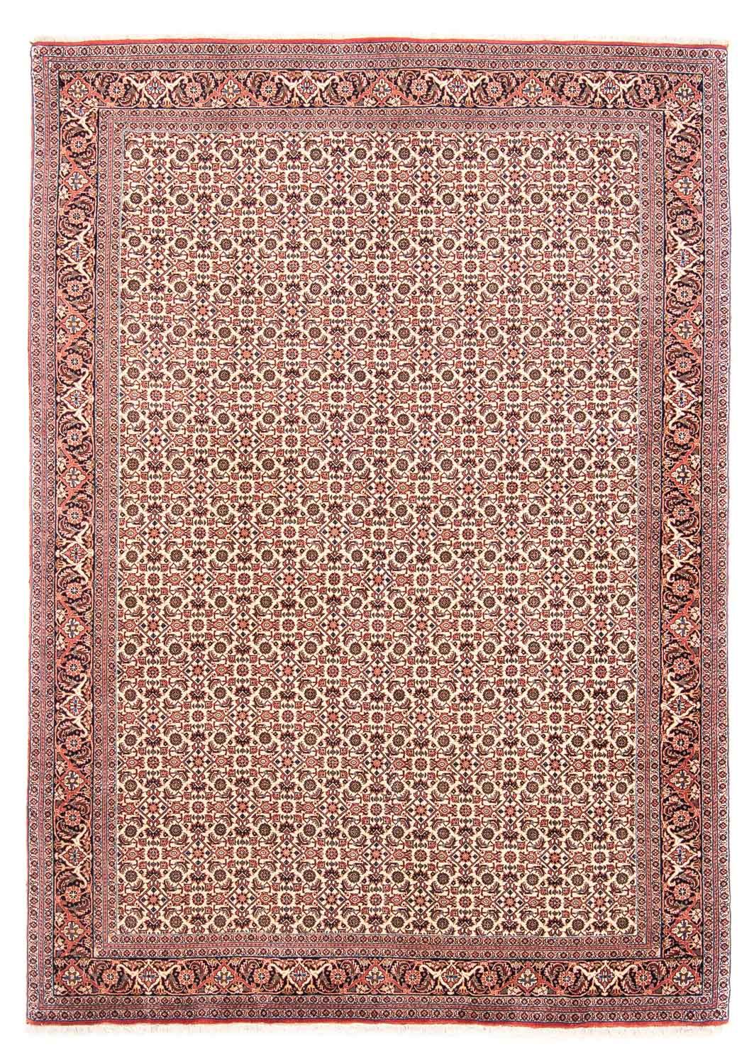 Perzisch tapijt - Bijar - 237 x 170 cm - licht rood