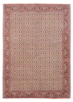 Perzisch tapijt - Bijar - 237 x 170 cm - licht rood
