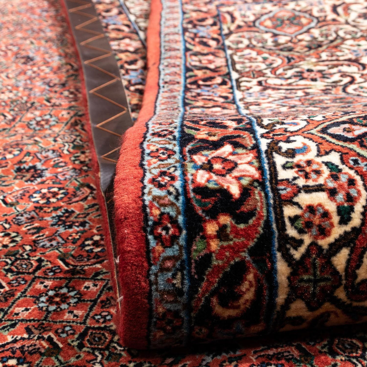 Perzisch tapijt - Bijar - Koninklijk - 363 x 248 cm - rood