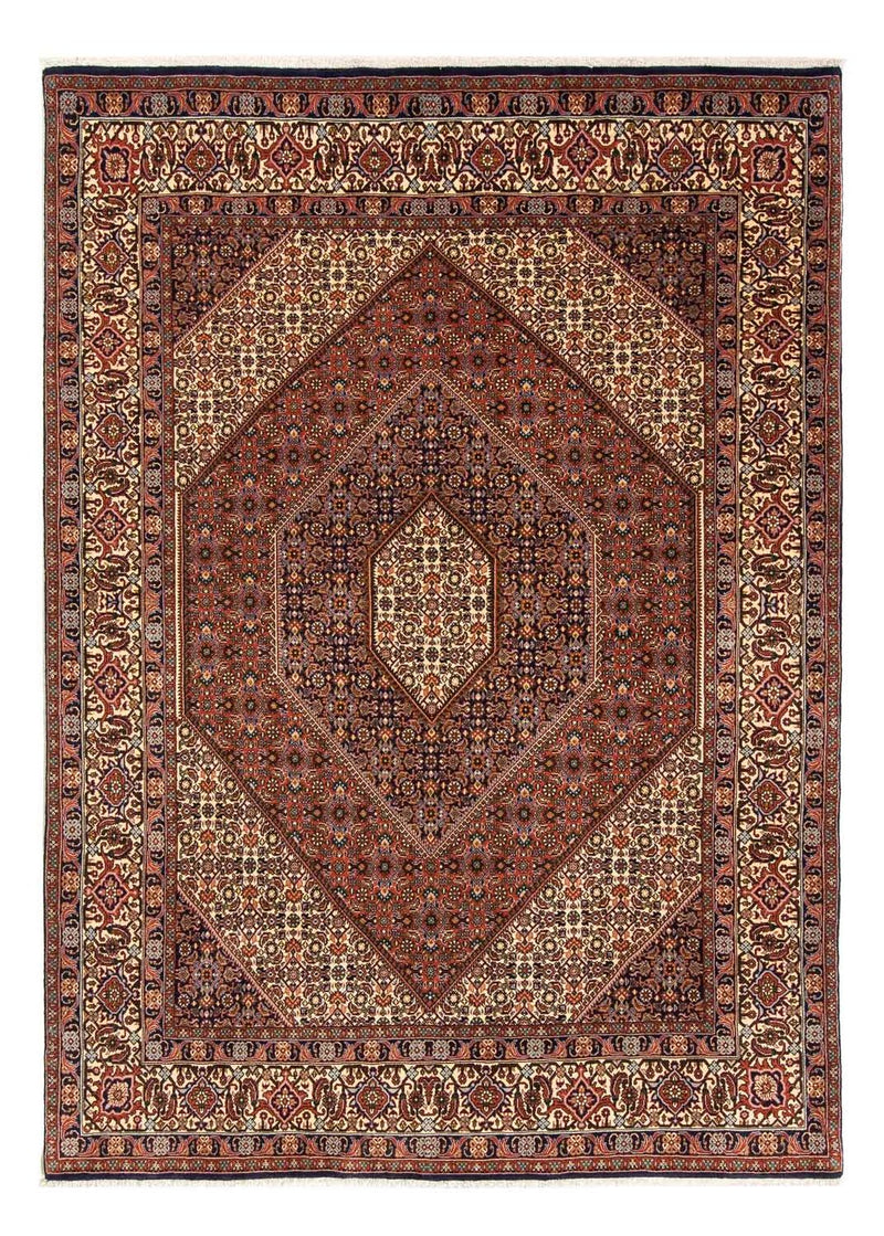 Perzisch tapijt - Bijar - 237 x 170 cm - bruin