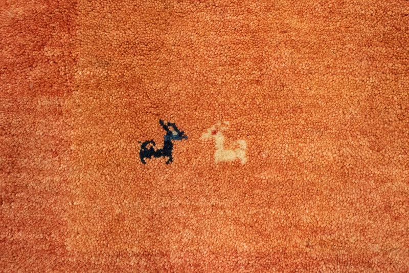 Loper Gabbeh tapijt - Perzisch - 294 x 101 cm - roest