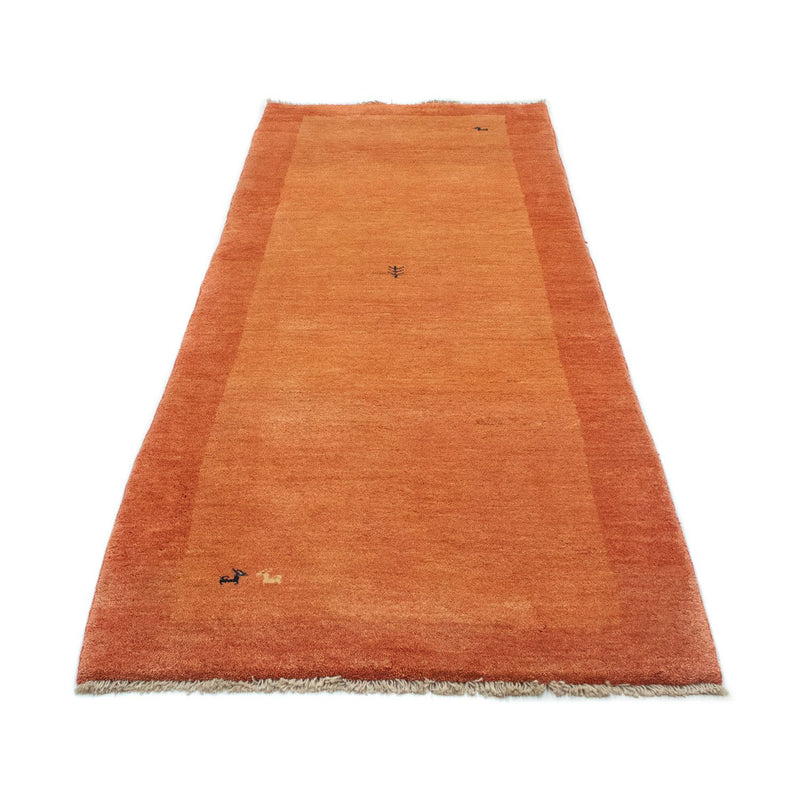 Loper Gabbeh tapijt - Perzisch - 294 x 101 cm - roest