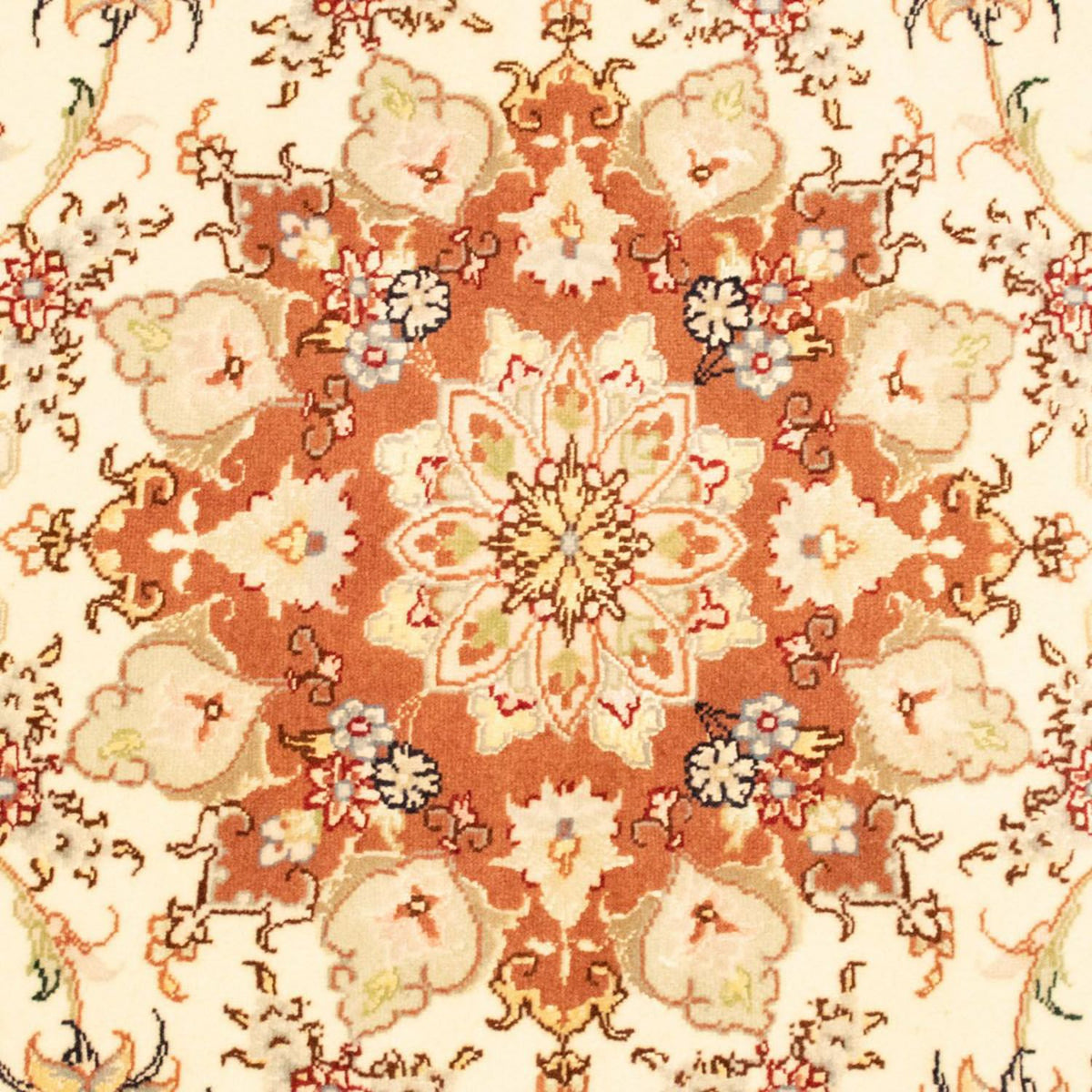 Perzisch tapijt - Tabriz - Royal - 155 x 102 cm - beige