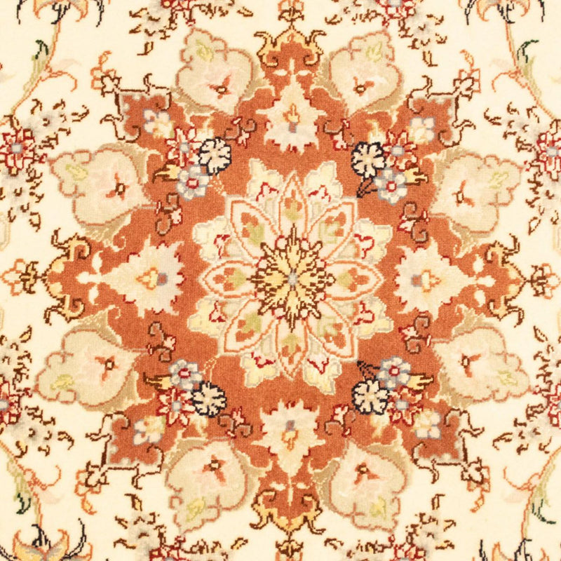 Perzisch tapijt - Tabriz - Royal - 155 x 102 cm - beige