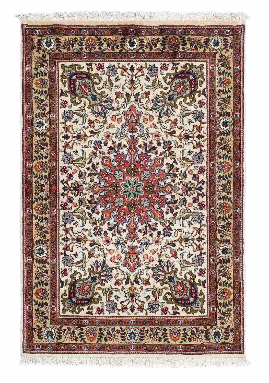 Perzisch tapijt - Tabriz - Royal - 151 x 100 cm - beige