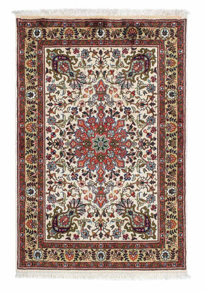 Perzisch tapijt - Tabriz - Royal - 151 x 100 cm - beige